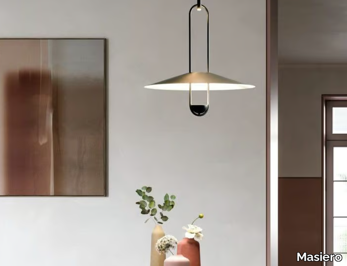 LUPPITER S1 M 55 - LED metal pendant lamp _ Masiero