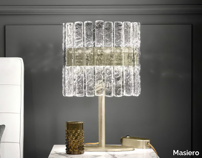 VEGAS TLG - LED glass table lamp _ Masiero