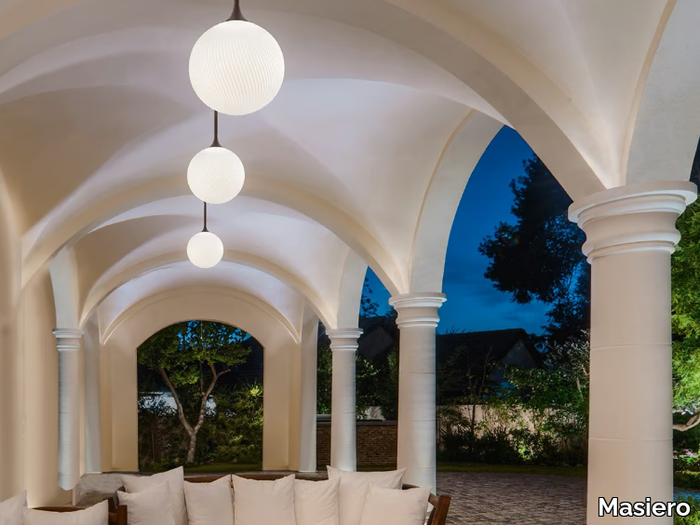 TEE OUTDOOR PL1 20 - LED polyethylene outdoor ceiling lamp _ Masiero