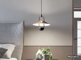 LUPPITER S1 P 33 - LED metal pendant lamp _ Masiero