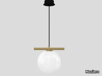 POSY S1 20 - Murano glass pendant lamp _ Masiero