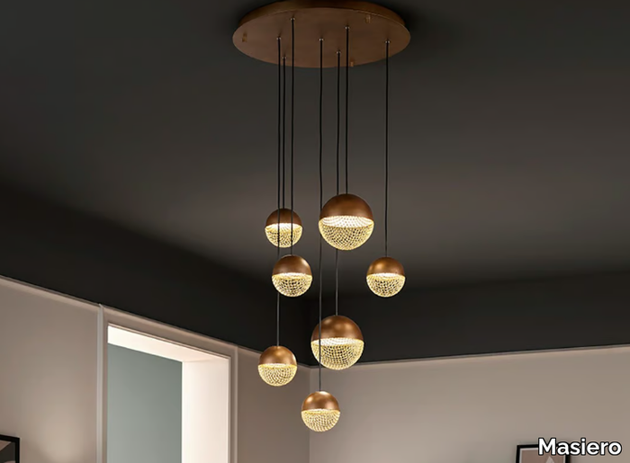 IGLÙ S7 - LED metal pendant lamp _ Masiero