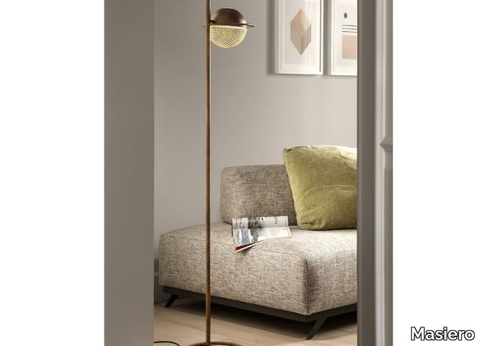 IGLÙ STL1 - LED metal floor lamp _ Masiero