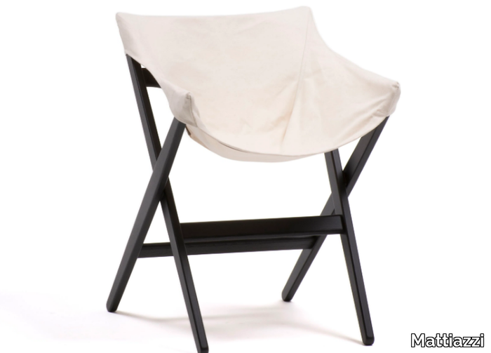 MC6 FIONDA - Ash chair with canvas seat _ Mattiazzi