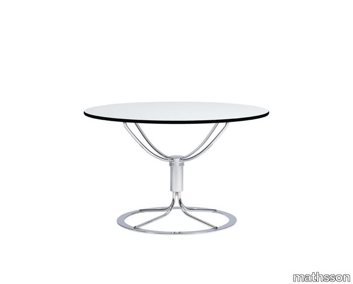 Jetson table-Leaf of white compact laminate