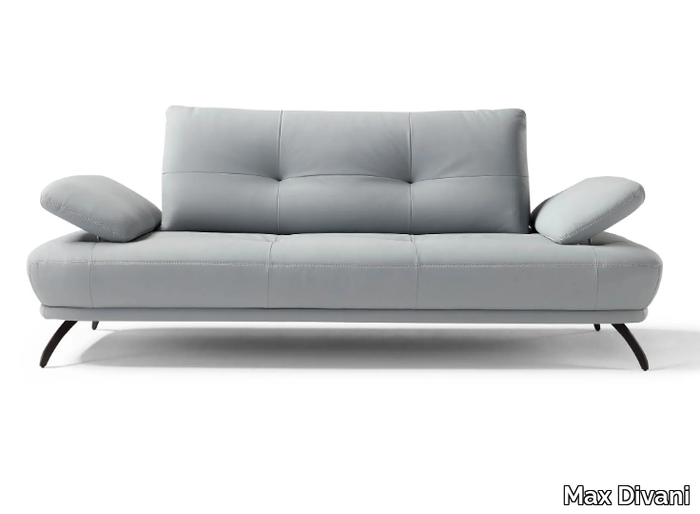 BOGART - 2 seater leather sofa _ Max Divani