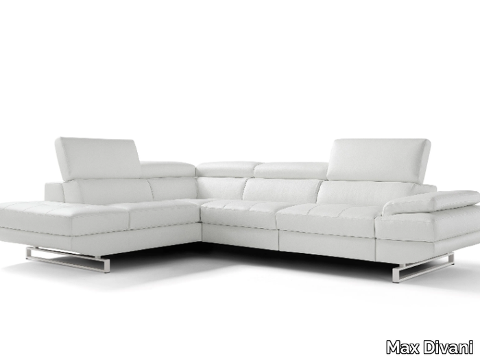 HABART21 - Corner recliner 4 seater sofa _ Max Divani