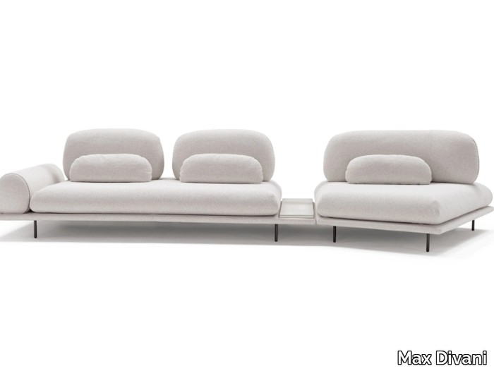 SOSPIRO - 4 seater fabric sofa _ Max Divani