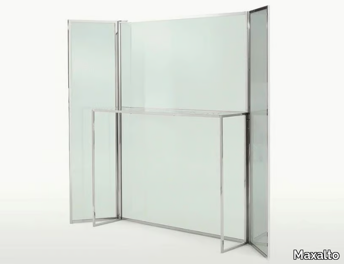 EOS - Crystal console table / room divider _ Maxalto