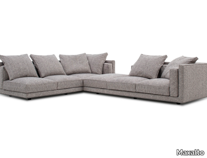 FLORIUS - Corner sectional fabric sofa _ Maxalto