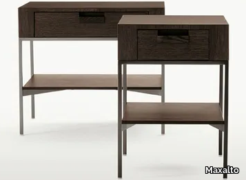 EBE - Solid wood coffee table / bedside table _ Maxalto