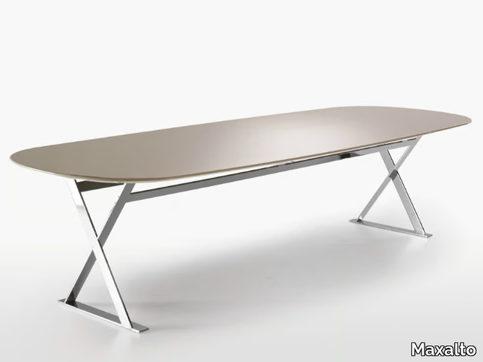 PATHOS - Rectangular MDF table _ Maxalto