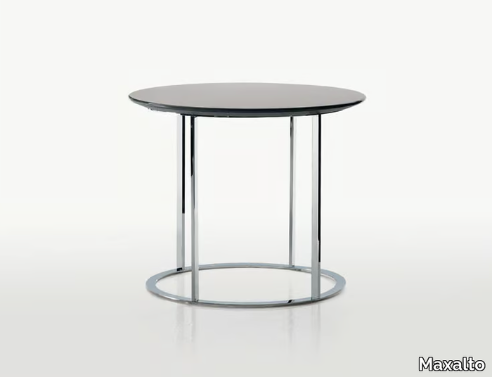 PATHOS - Round MDF coffee table _ Maxalto