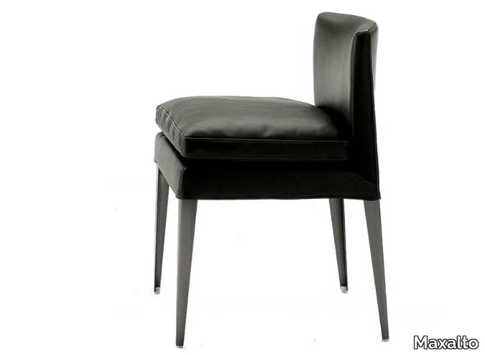 EUNICE - Upholstered leather chair _ Maxalto