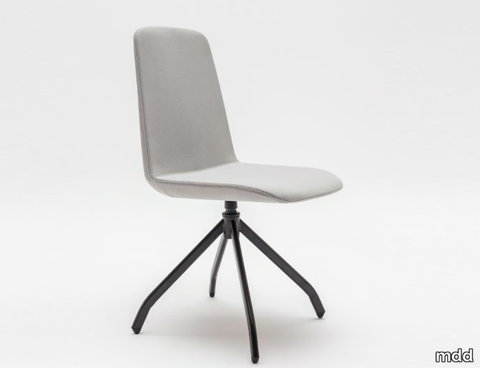 ULTI UKP7 - Swivel trestle-based fabric chair _ mdd