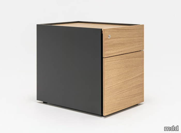 VIGA - Wooden filing cabinet with lock _ mdd