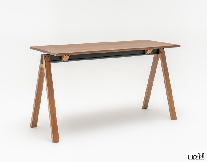 VIGA - Rectangular wooden High meeting table _ mdd