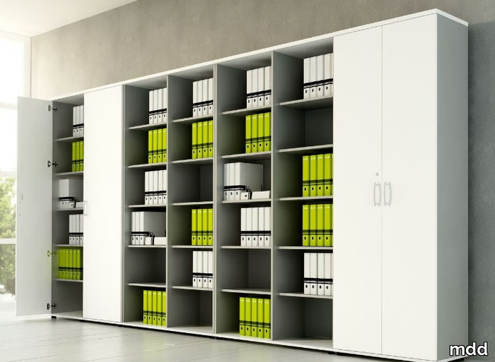 BASIC - Office storage unit with hinged doors _ mdd