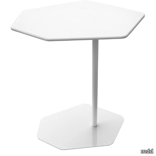 BAZALTO - Hexagonal HPL side table _ mdd