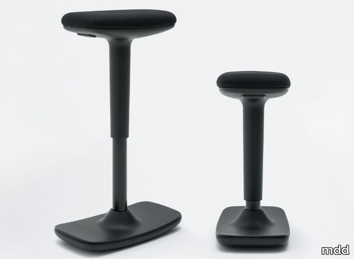 COOL - Rocker height-adjustable Trevira® CS office stool _ mdd