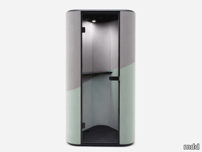 HANA - Acoustic phone booth with built-in lights _ mdd