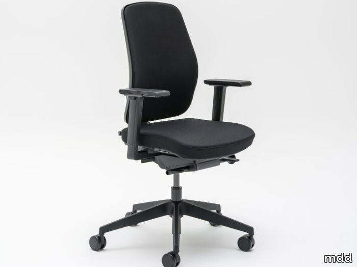 RENYA - Office chair with castors with armrests _ mdd