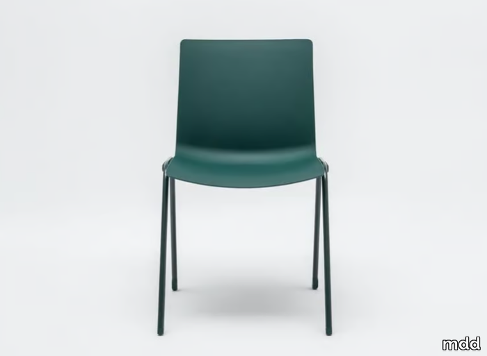 SHILA - Stackable plastic reception chair _ mdd