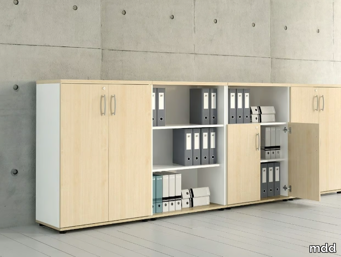 STANDARD - Low office storage unit with lock _ mdd