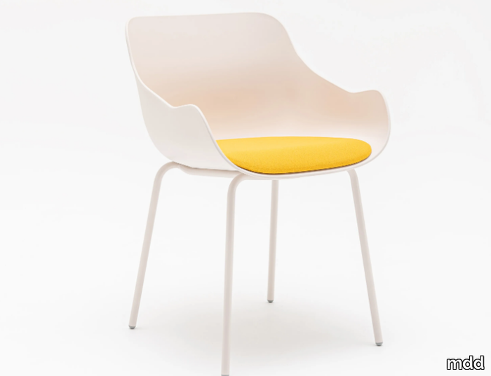 BALTIC REMIX - Polypropylene chair with integrated cushion _ mdd