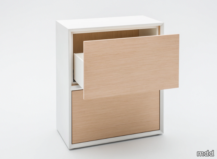 GRAVITY - Melamine-faced chipboard office drawer unit _ mdd