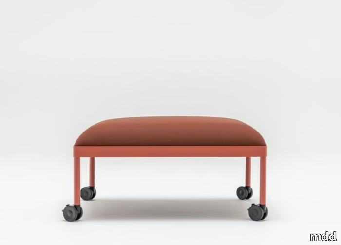 STILT - Upholstered fabric footstool _ mdd