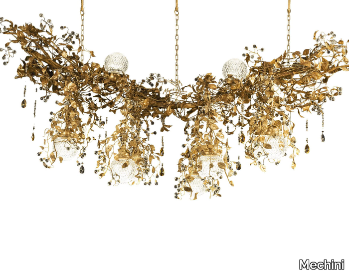 THREE HUNDRED AND NINETEEN - Wrought iron chandelier _ Mechini