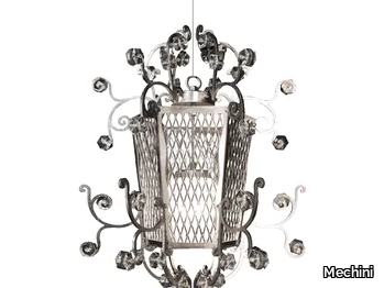 L335 - Wrought iron chandelier _ Mechini