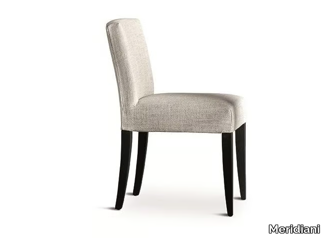 KERR UNO - Upholstered fabric chair with removable cover _ Meridiani