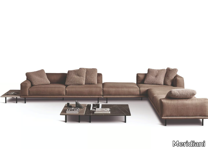 TIMOTHY - Modular fabric sofa _ Meridiani