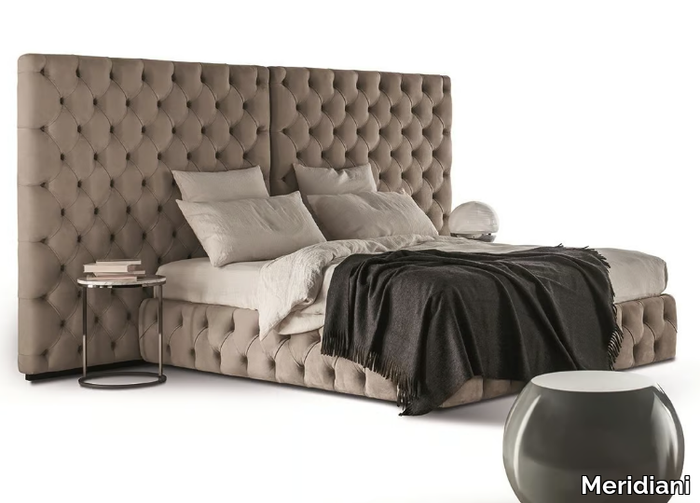 TUYO HEAD 160 - Tufted upholstered fabric headboard _ Meridiani