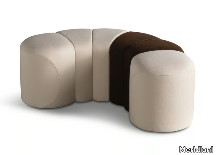 BACO - Modular fabric pouf _ Meridiani