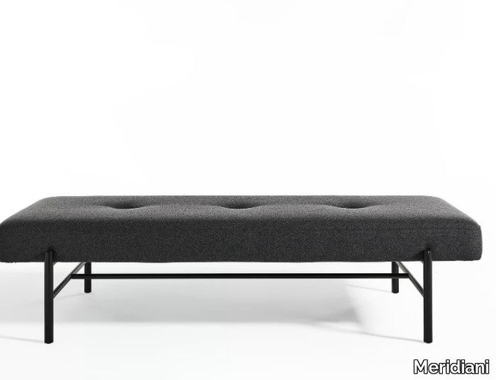 NINA - Upholstered fabric day bed _ Meridiani