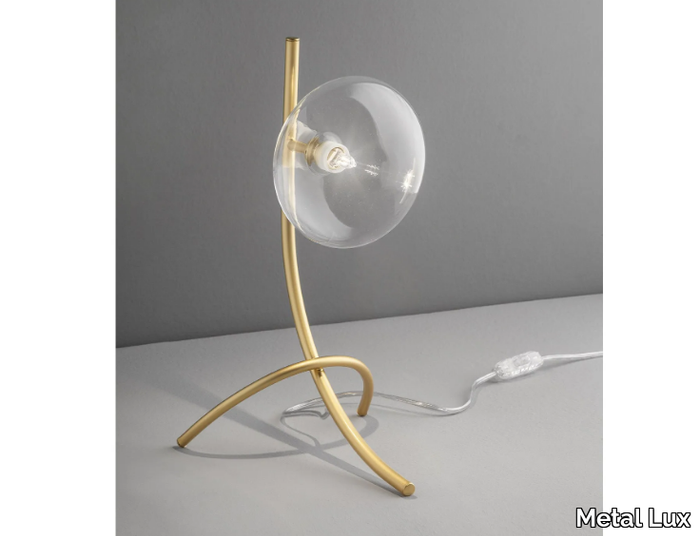 DOLCE H 40 - Metal table lamp _ Metal Lux