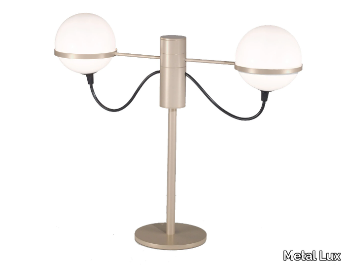 GIRO - LED glass table lamp _ Metal Lux