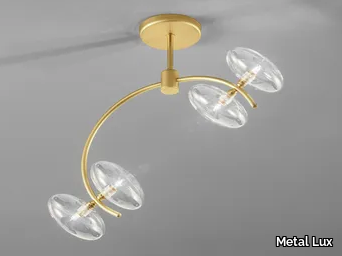 DOLCE L 50 - Metal ceiling lamp _ Metal Lux