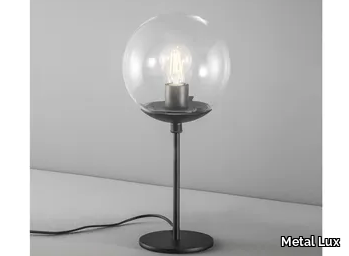 GLOBAL Ø 30/ Ø 20 - Metal table lamp _ Metal Lux