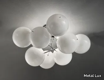 ATOM Ø 55 - Crystal ceiling lamp _ Metal Lux