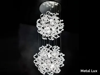 ASTRO - Crystal pendant lamp _ Metal Lux