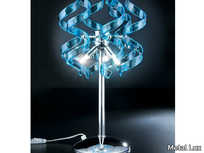 ASTRO - Crystal table lamp _ Metal Lux