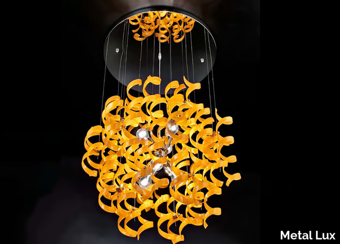 ASTRO - Crystal chandelier _ Metal Lux