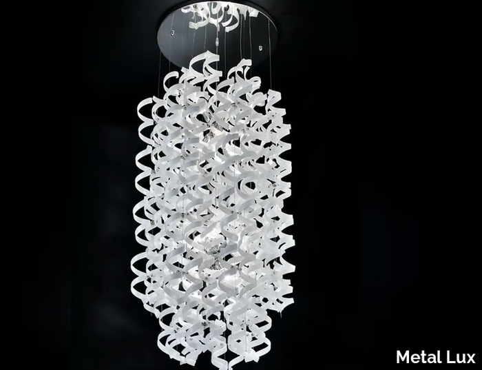 ASTRO - Crystal pendant lamp _ Metal Lux