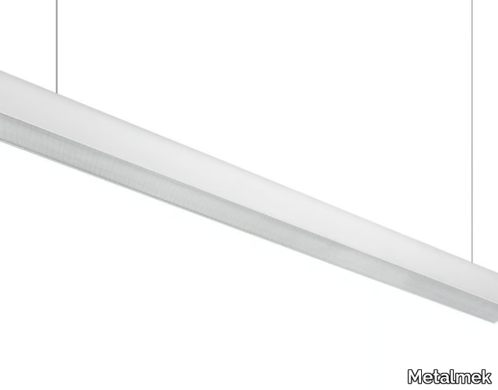 VECTOR L D/I 9755 MP - LED powder coated aluminium pendant lamp _ Metalmek