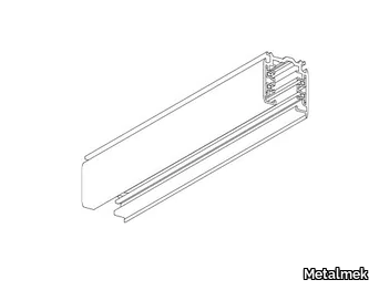 GLOBAL TRACK PRO - Extruded aluminium linear lighting profile _ Metalmek