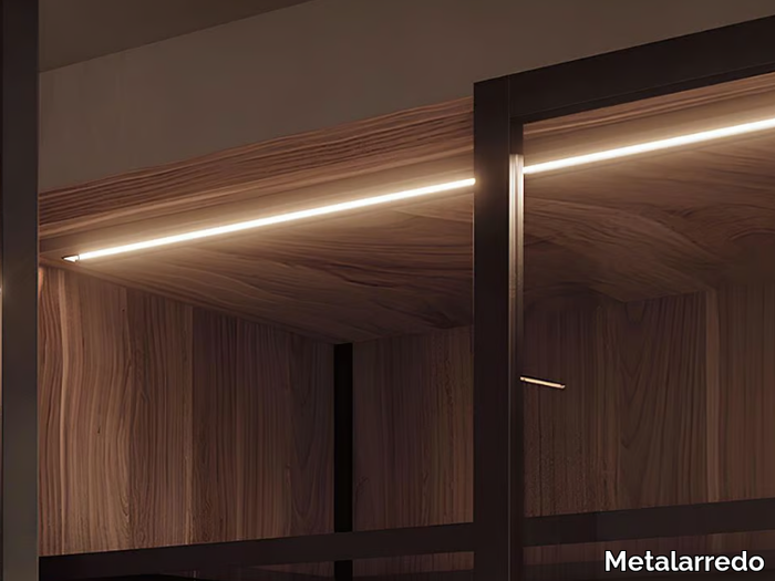 DROMOS - Aluminium linear lighting profile for LED modules _ Metalarredo